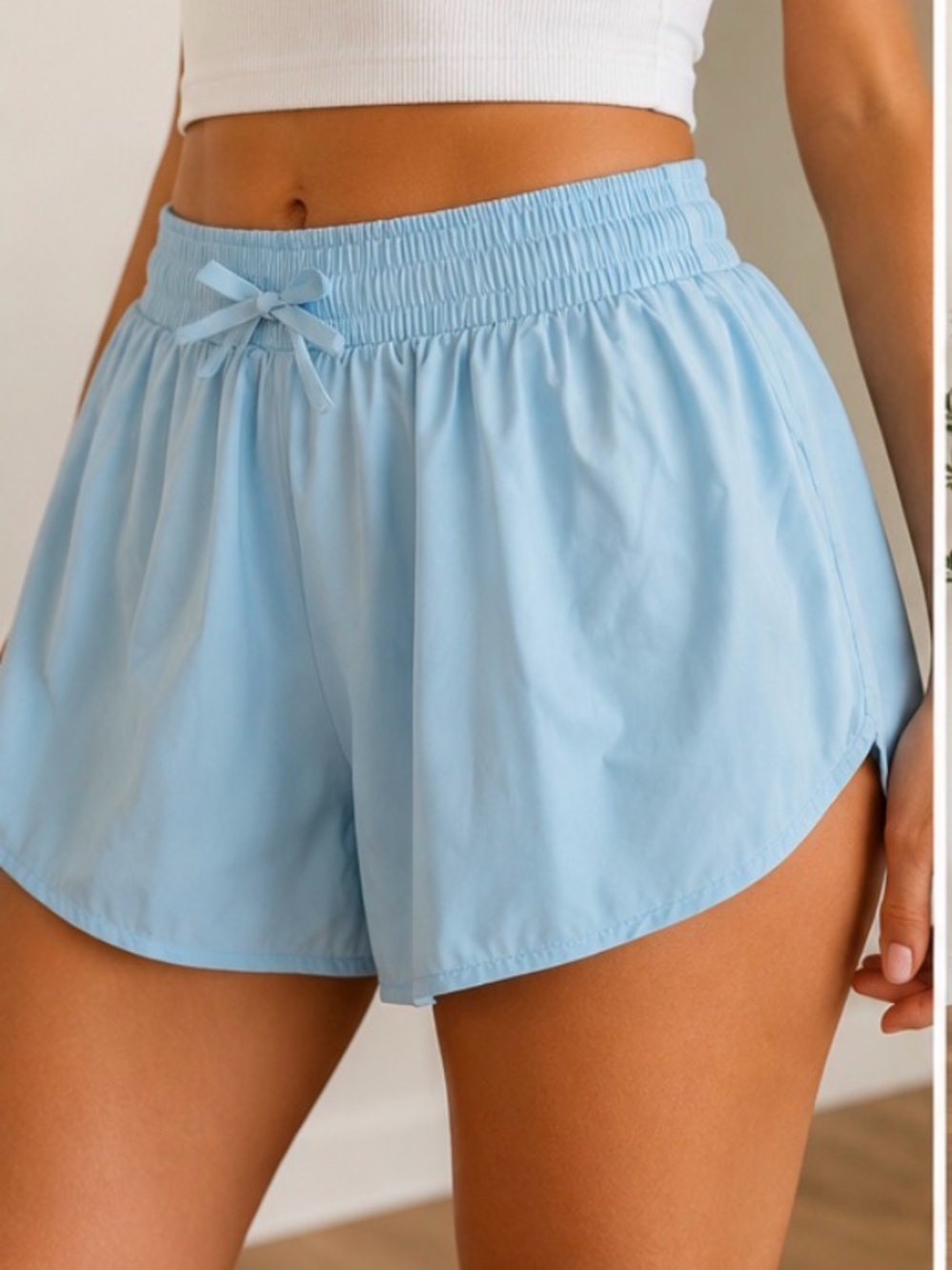 all in motion Light Blue Active Skort - Picture 3 of 10